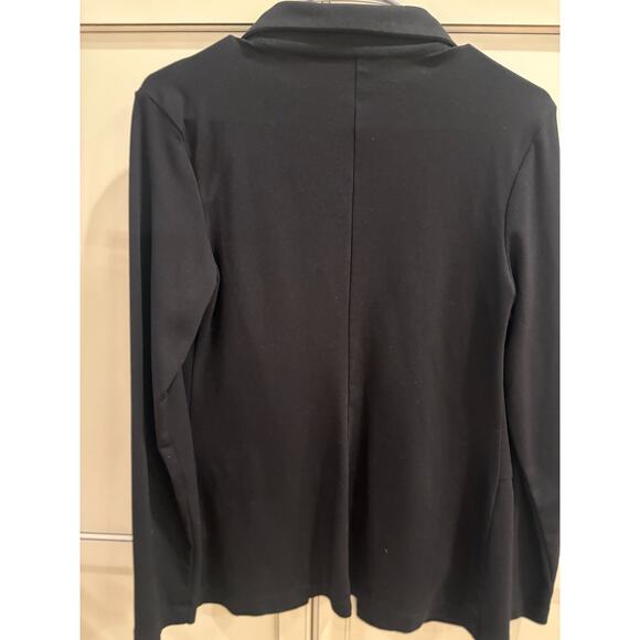 Guess Women's Black Open Front Knit Blazer Size Small 2-8 - Picture 4 of 4